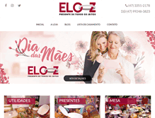 Tablet Screenshot of eloz.com.br